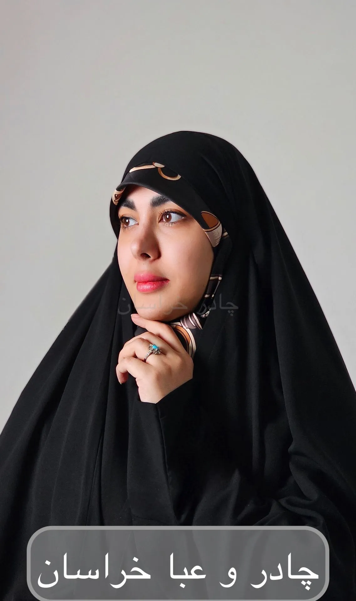 لبنانی  حجاب(کرپ VIP)  ساده (150)